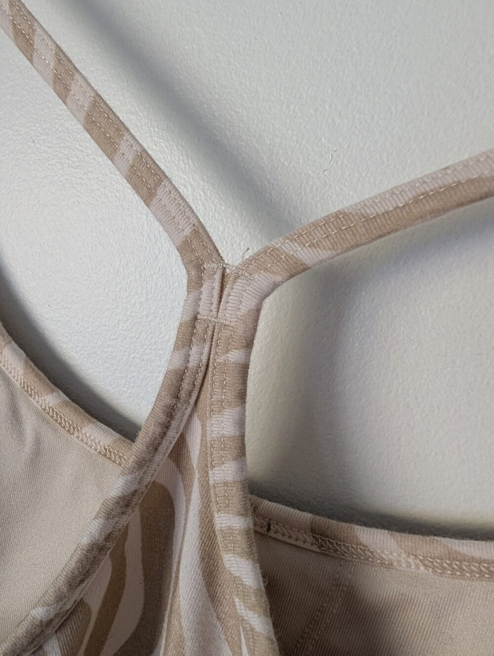 Zebra Print Racerback Bodysuit XL - Picture 8 of 10